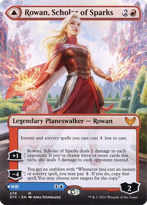 Rowan, Scholar of Sparks • Will, Scholar of Frost