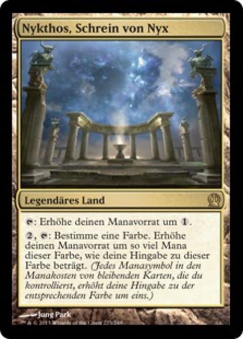 Nykthos, Shrine to Nyx