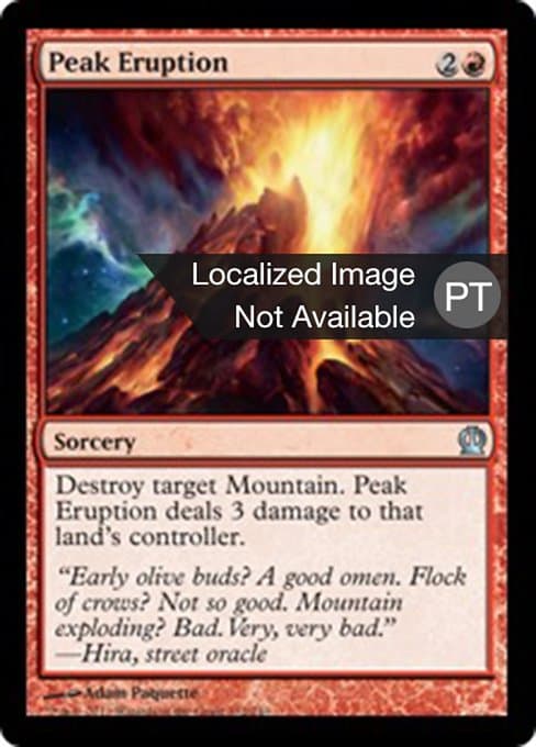 Peak Eruption