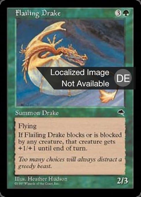 Flailing Drake