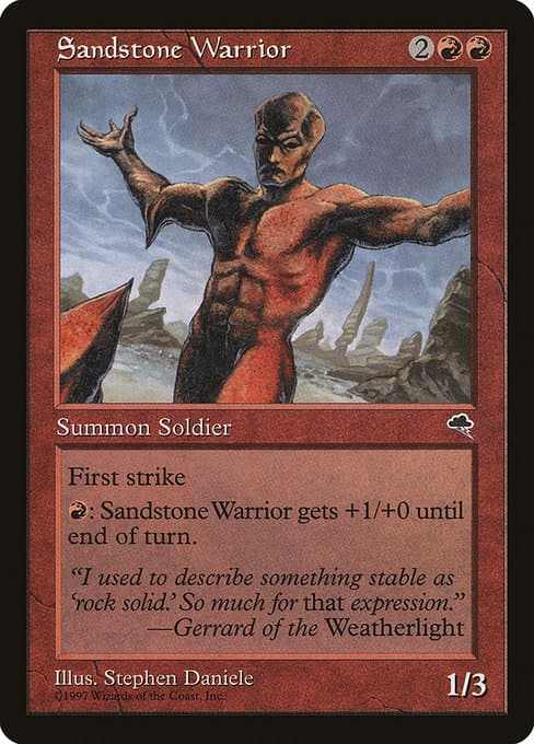 Sandstone Warrior