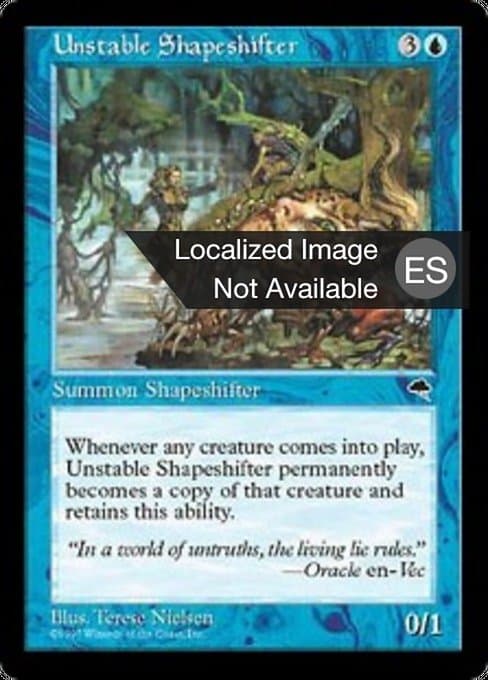 Unstable Shapeshifter