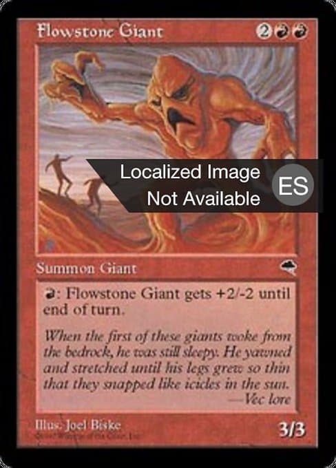 Flowstone Giant