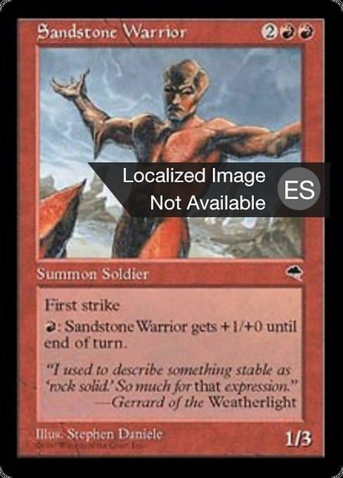 Sandstone Warrior