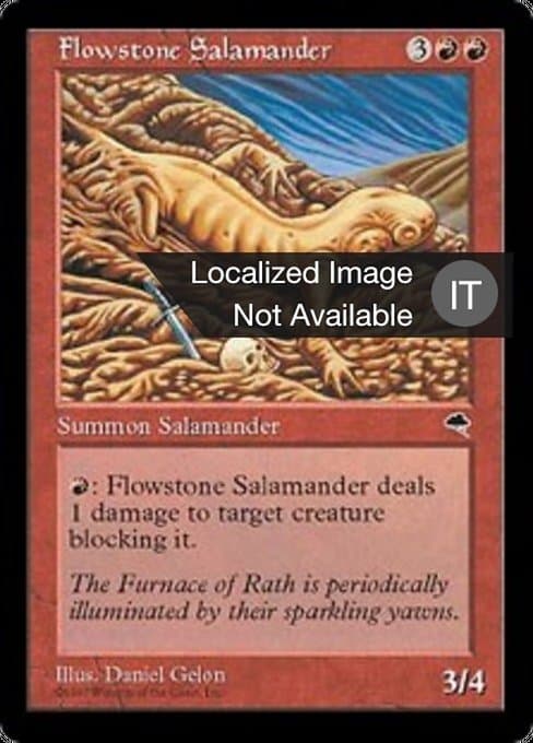 Flowstone Salamander