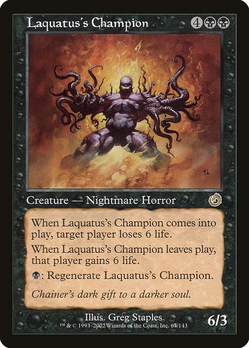 Laquatus's Champion