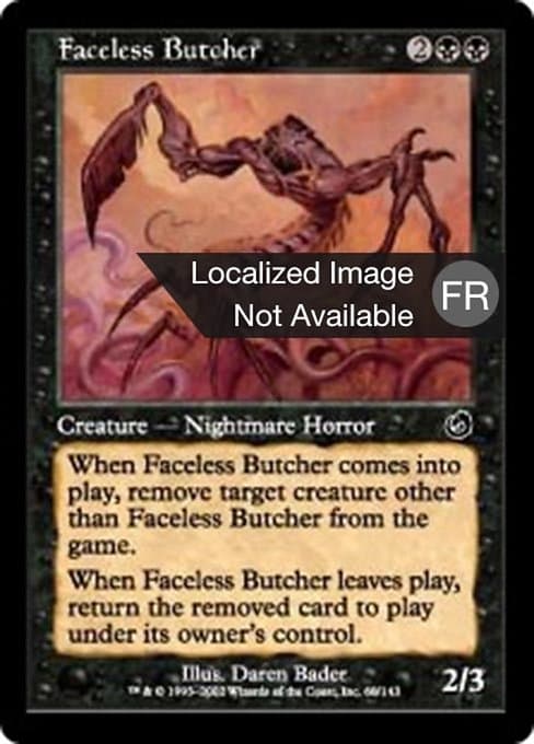 Faceless Butcher