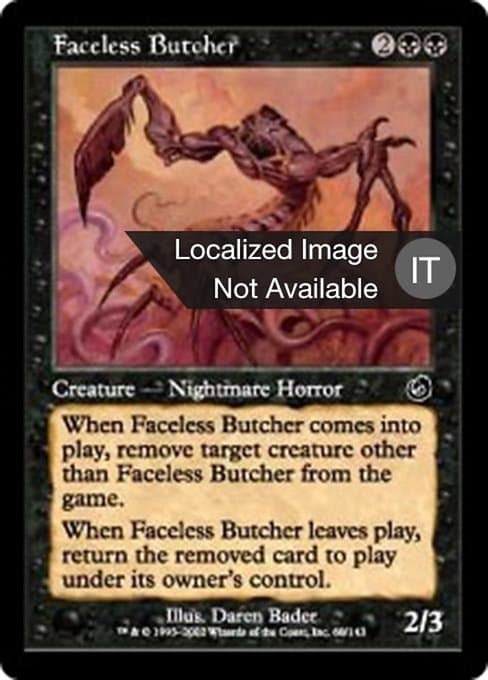 Faceless Butcher