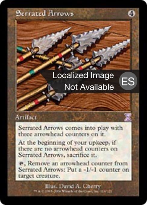 Serrated Arrows