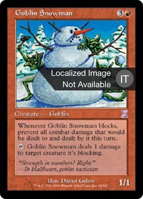 Goblin Snowman