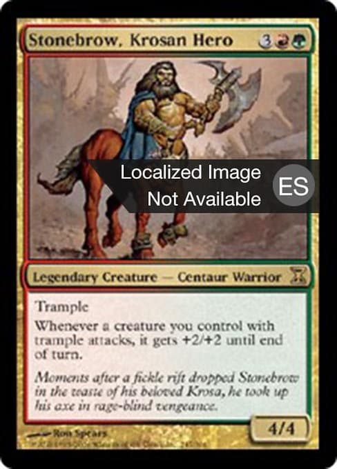 Stonebrow, Krosan Hero