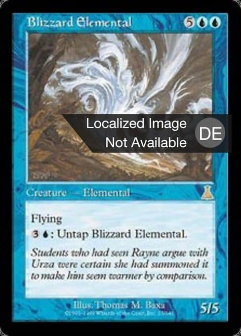 Blizzard Elemental