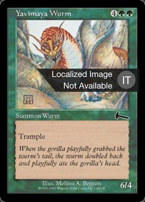 Yavimaya Wurm