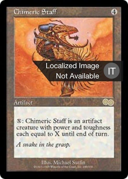 Chimeric Staff