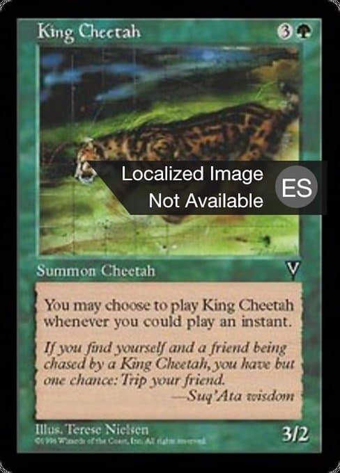 King Cheetah