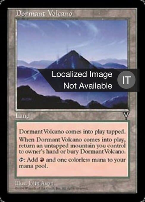 Dormant Volcano