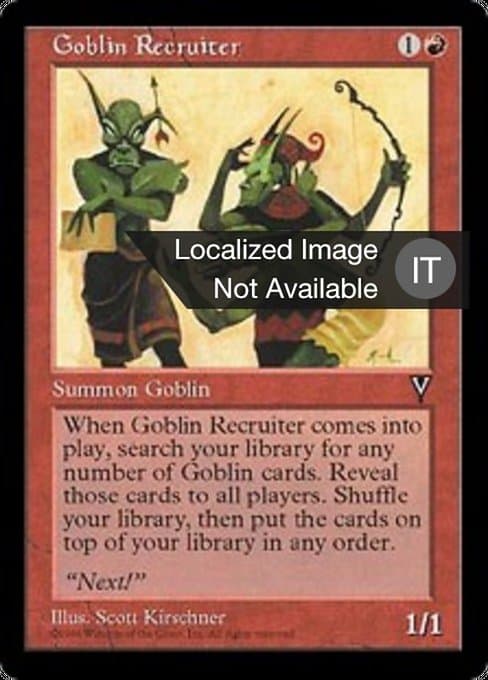 Goblin Recruiter