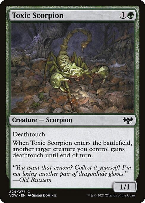 Toxic Scorpion