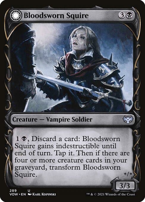 Bloodsworn Squire • Bloodsworn Knight