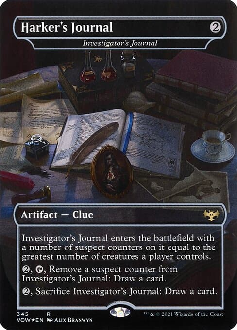 Investigator's Journal