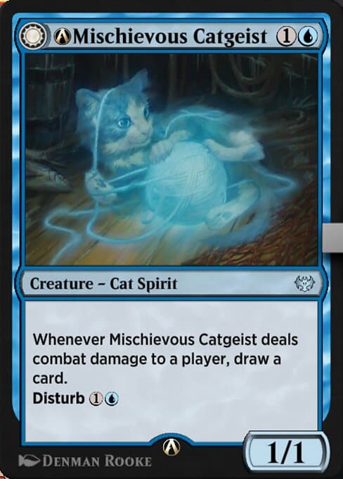 A-Mischievous Catgeist • A-Catlike Curiosity