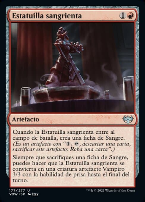 Sanguine Statuette