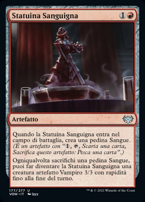 Sanguine Statuette