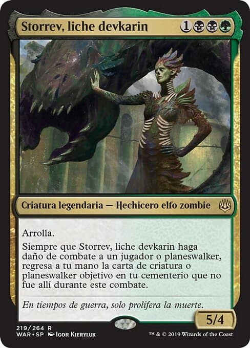 Storrev, Devkarin Lich