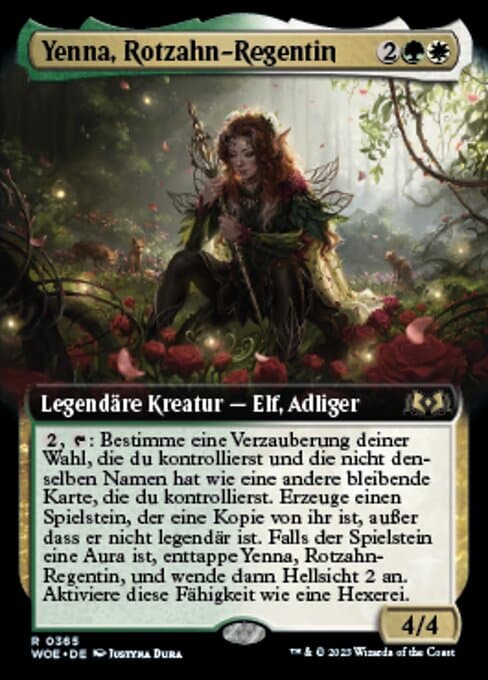 Yenna, Redtooth Regent