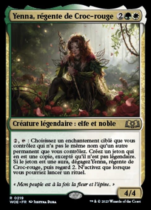 Yenna, Redtooth Regent