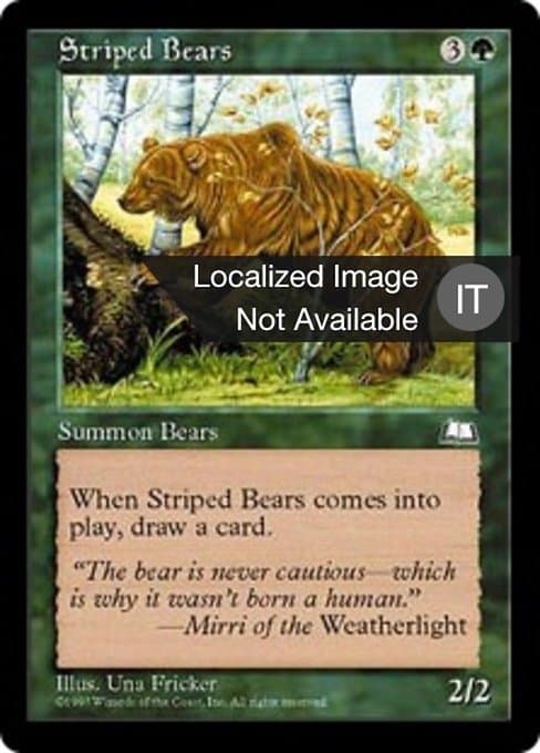 Striped Bears