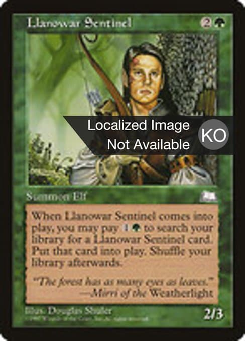 Llanowar Sentinel