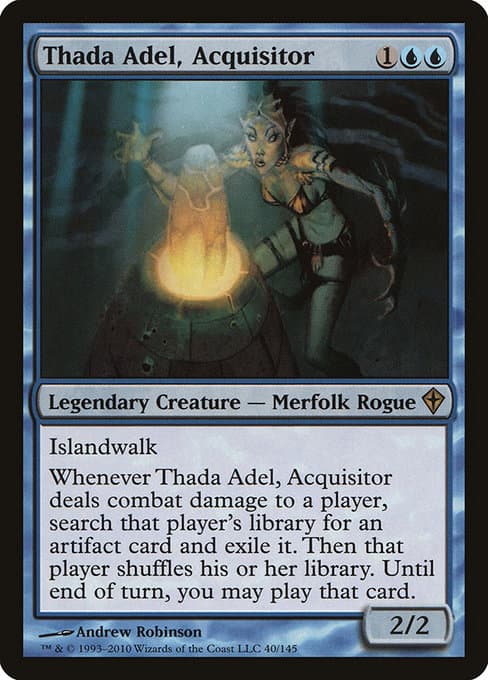 Thada Adel, Acquisitor