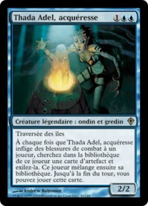 Thada Adel, Acquisitor