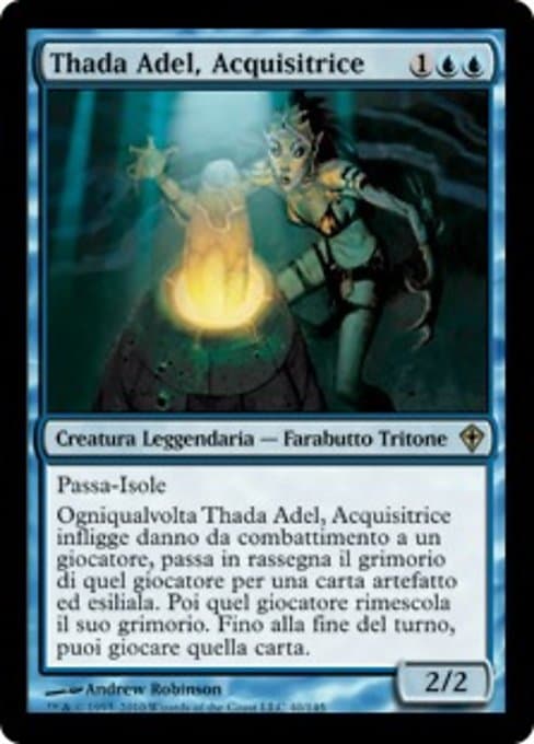 Thada Adel, Acquisitor