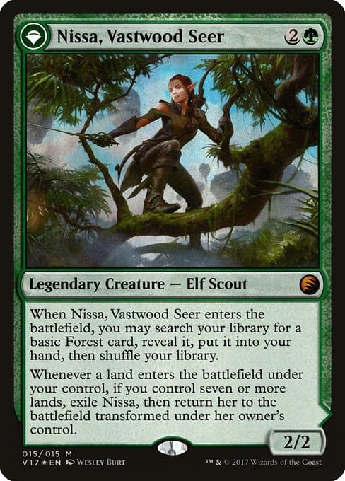 Nissa, Vastwood Seer • Nissa, Sage Animist