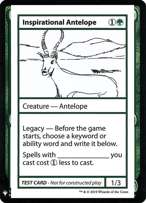 Inspirational Antelope