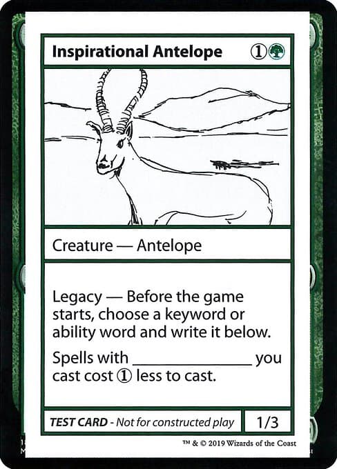 Inspirational Antelope