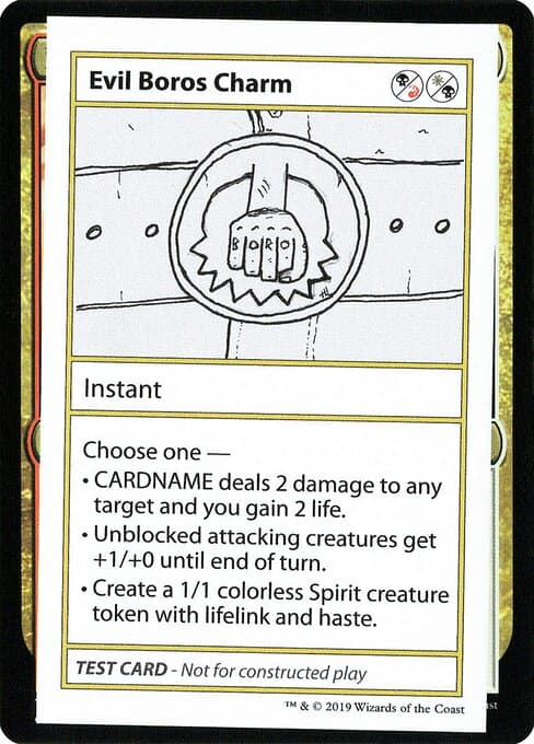 Evil Boros Charm