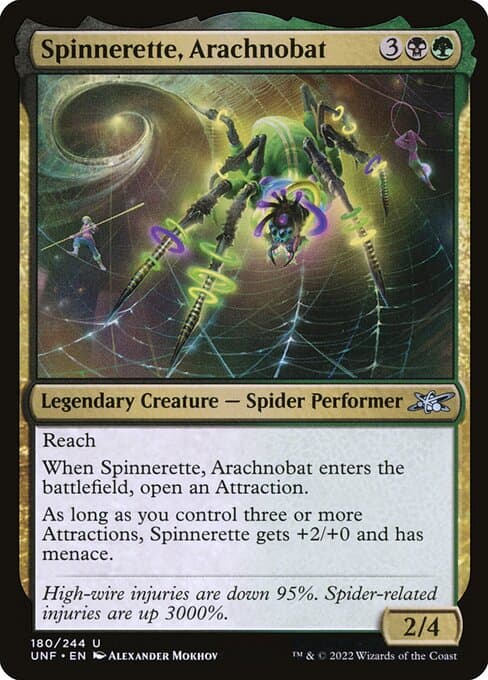 Spinnerette, Arachnobat