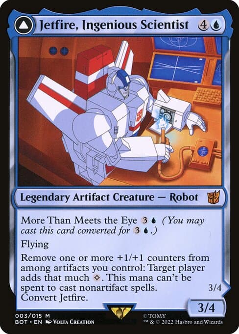 Jetfire, Ingenious Scientist • Jetfire, Air Guardian