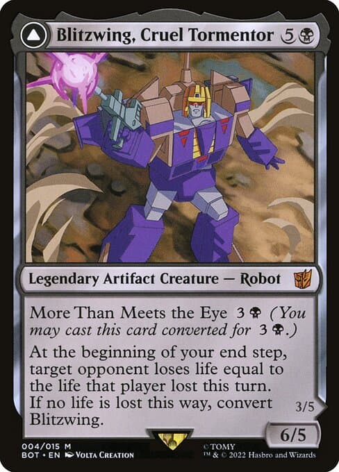 Blitzwing, Cruel Tormentor • Blitzwing, Adaptive Assailant