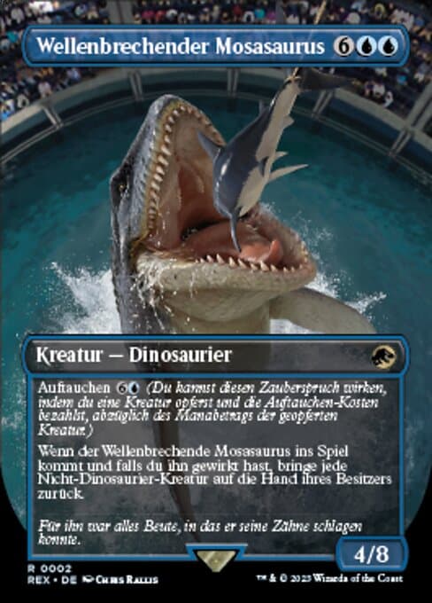 Cresting Mosasaurus