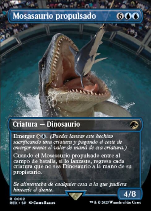 Cresting Mosasaurus