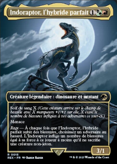 Indoraptor, the Perfect Hybrid