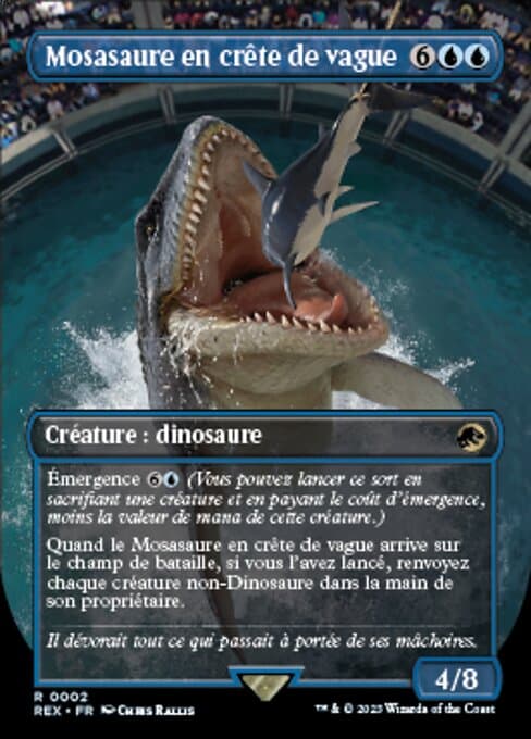 Cresting Mosasaurus