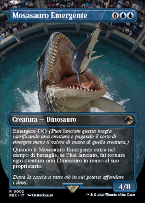 Cresting Mosasaurus