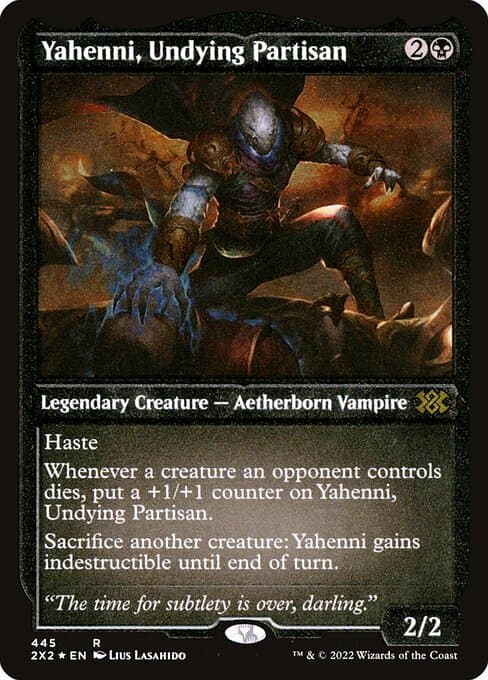 Yahenni, Undying Partisan