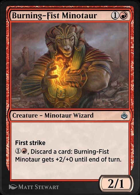 Burning-Fist Minotaur