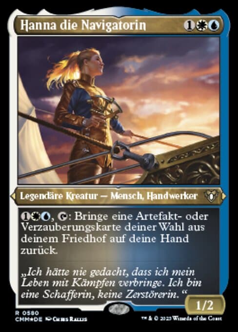 Hanna, Ship's Navigator